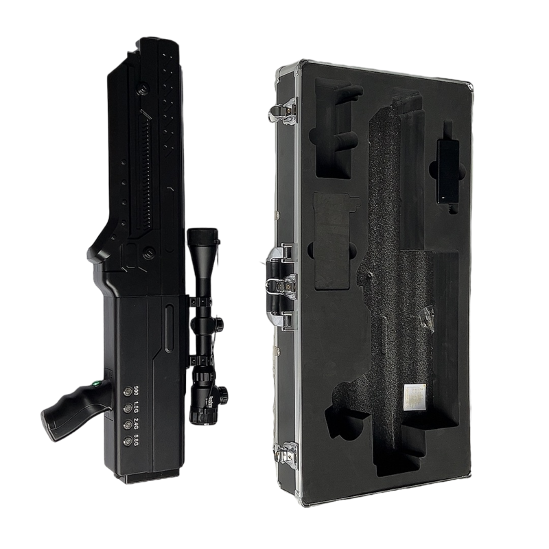  广西手持便携式枪型低空防御反制四通道A型