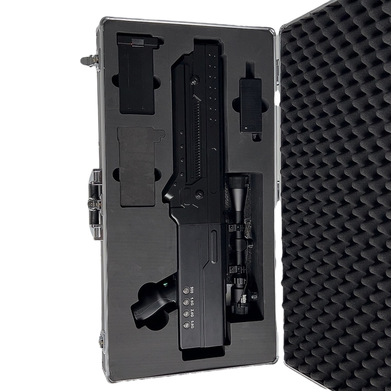  广西手持便携式枪型低空防御反制四通道B型